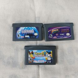 Original Nintendo Gameboy Advance Games 