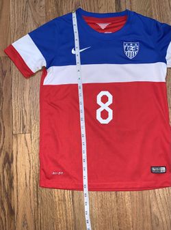 2014 Nike USA Soccer Jersey USMNT World Cup Bomb Pop Youth Size XL Men's  Small