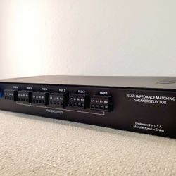 NXG SS6R Impedance Matching Speaker Selector