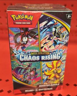 Pokémon TCG Mega Evolution Chaos Rising Booster Bundle