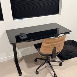 Glass Top Standing Desk Adjustable Being