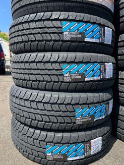 235/65/18 Vantage New Tires Set Of 4 Installed And Balanced Set De 4 Llantas Nuevas Instaladas Y Balanceadas