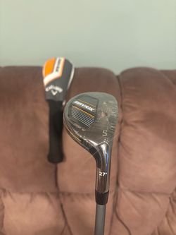 Brand New Callaway Mavrik RH 5 Hybrid 27 Degree Regular Flex Graphite Shaft