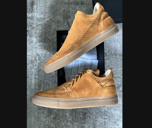 FILLING PIECES AW16 LOW - Suede Cognac 45