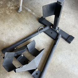 Motorcycle wheel chock