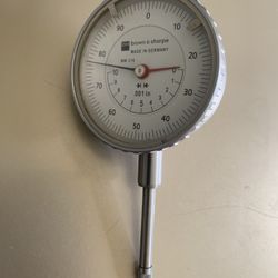 Brown & Sharpe 0-1 Drop Indicator Dial 
