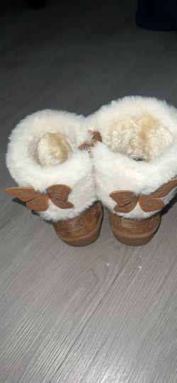 Bebe butterfly toddler boots