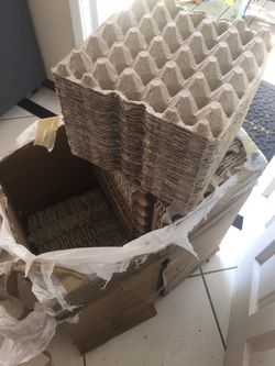 Egg cartons full box