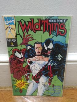 Wildthing Wild Thing #1 Nikki Doyle Carnage Venom 1993 Comic Marvel Comic