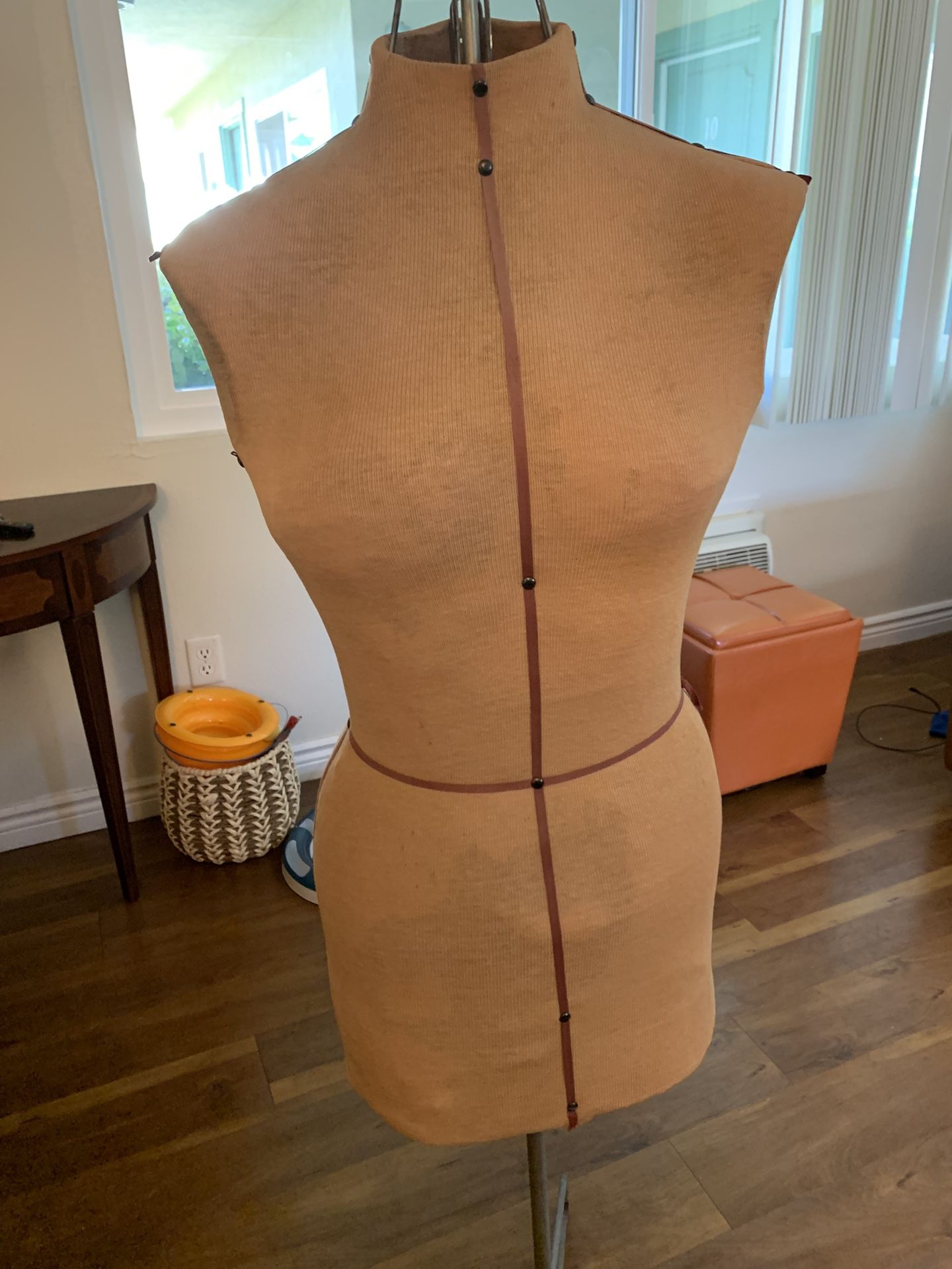 Vintage Dress Form with Stand