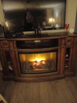 Electric Fireplace TV Stand