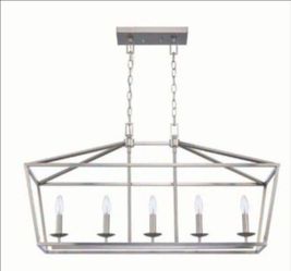 Home Decorators Collection
Weyburn Brushed Nickel  Farmhouse Chandelier