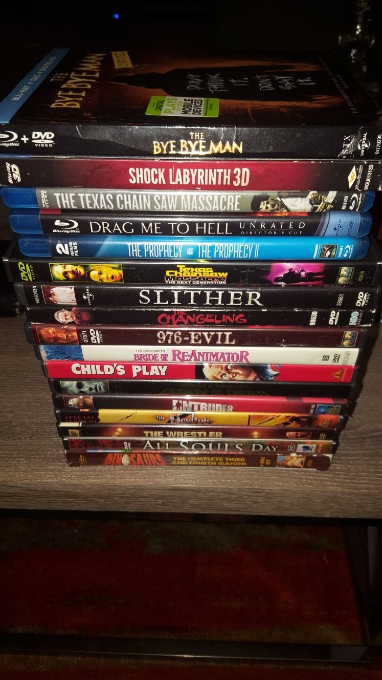 Horror Titles & More! (Blu-Ray/DVD)