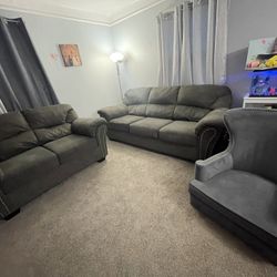 3 Pieces Living Room For Sell 