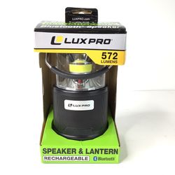Lux Pro LED Lantern Rechargeable Bluetooth Speaker - BRAND NEW 