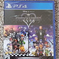 Sealed PS4 Kingdom Hearts HD remix l.5 ll.5 Game Playstation 