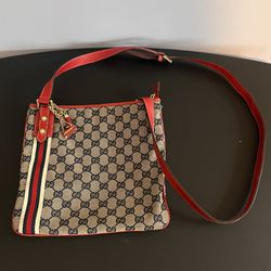 Gucci Jolicoeur Messenger Bag GG Canvas