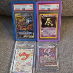 Charizard,alakazam, Glass Birds,Simisear 