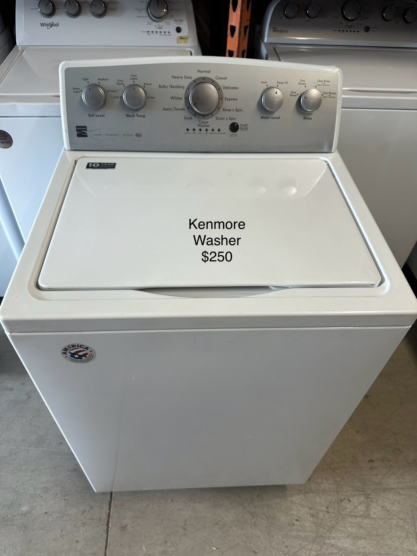 Kenmore Washer 