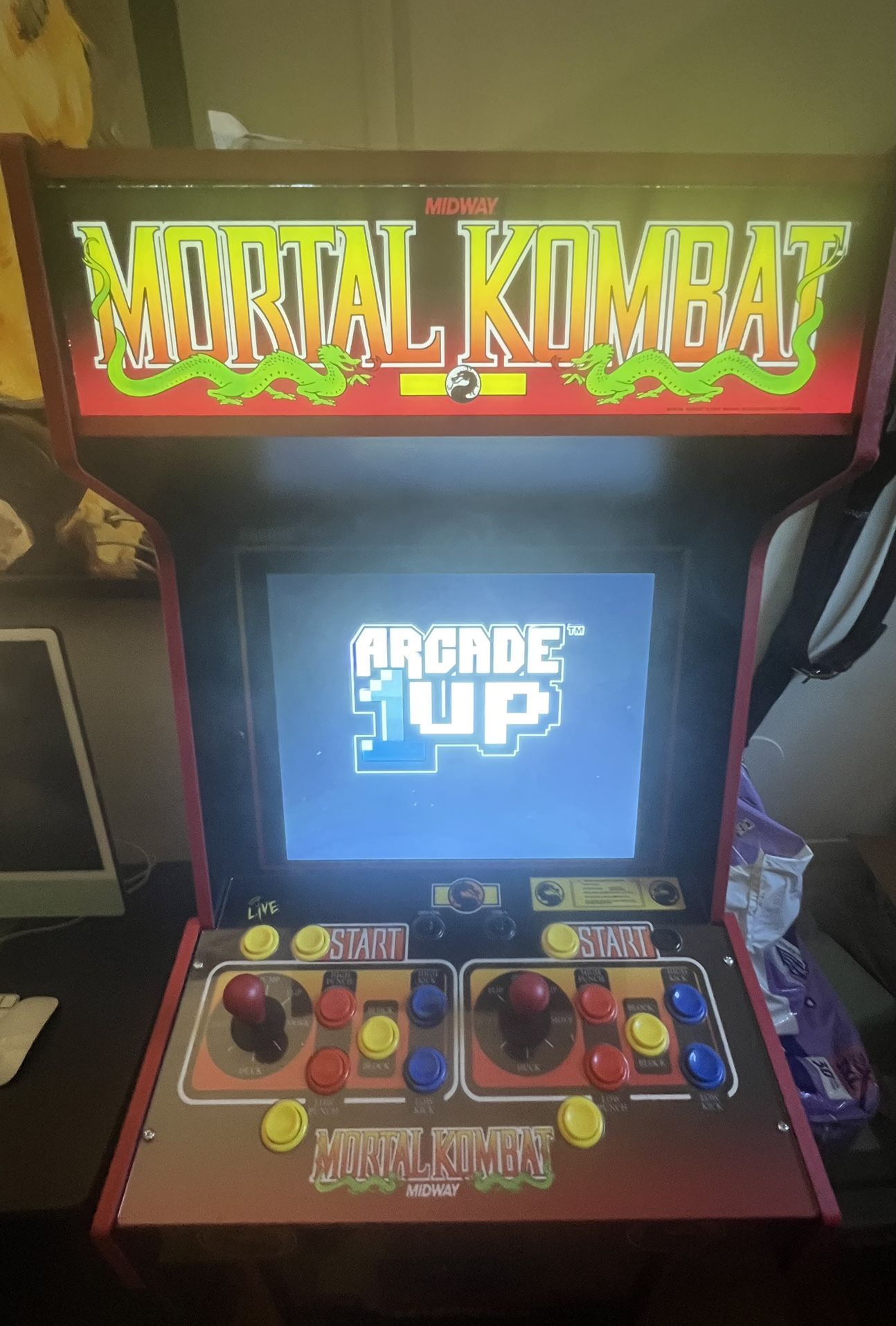 Arcade1Up - Midway Mortal Kombat 30TH Anniversary Legacy Edition Arcade $400 OBO 