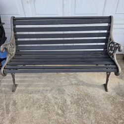 Vintage wooden Park bench!