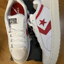 New Mens Converse Sz 8, 8.5 Shoes Leather 