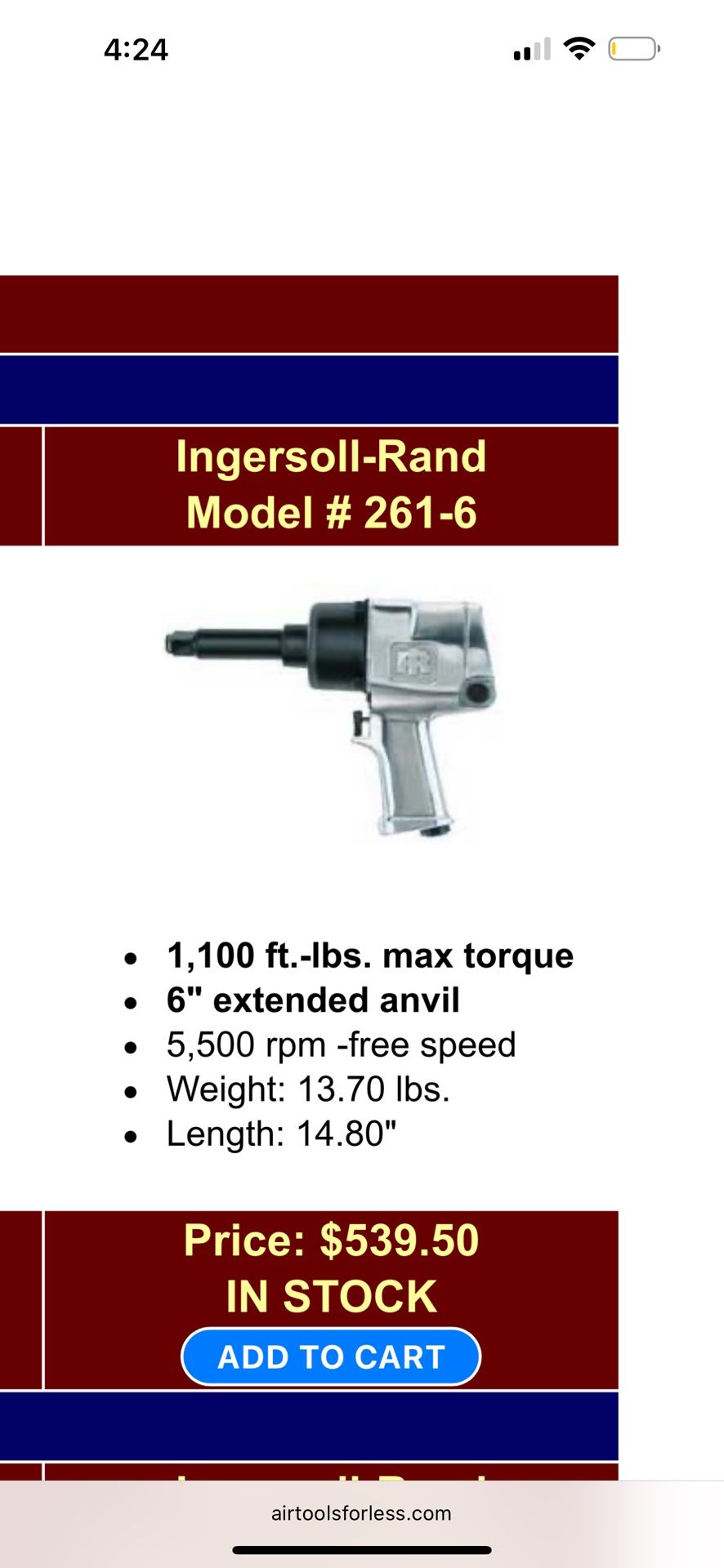 Ingersoll Impact 