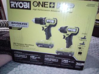 Ryobi 18V ONE+ HP Brushless 2-Tool Combo Kit