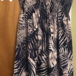 Womens Halter Top Dress Med 