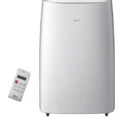LG 10,000 (DOE) BTU 115-Volt Portable Air Conditioner Cools 450 sq. ft. with Dual Inverter,Wi-Fi and Remote