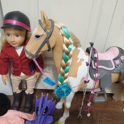 Our Generation Doll Horse Set