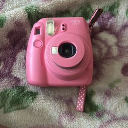 pink camera