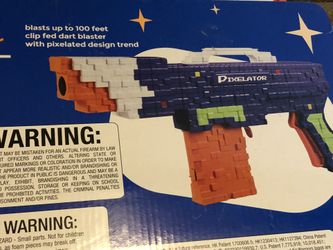 Nerf Style Kids Gun With Clip And Bullets