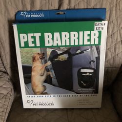New In Box Finelife Pet Barrier for car. 