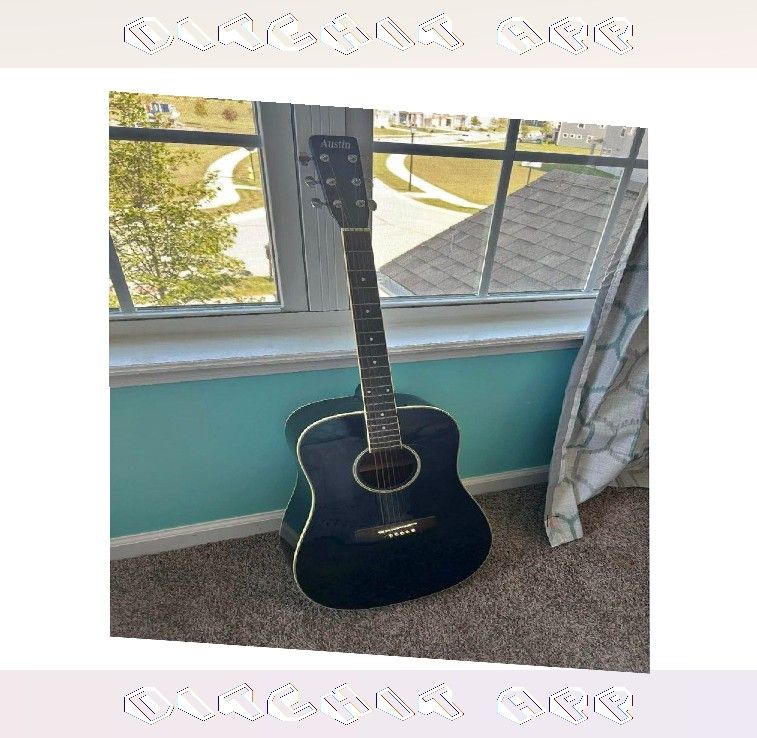 wait social Acoustic Guitar Rich Music and Classic Expert Design