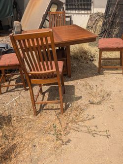 Kitchen Table Or Outside Table Oakwood Heavy Duty