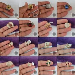 Anillos Dama  $10 Y Caballero $15