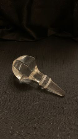 Glass bottle stopper