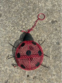 Perky-Pet Ladybug Mesh Bird Feeder