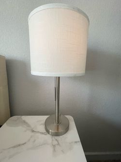 2 bedside night lights/table lights