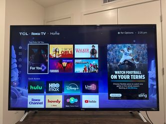 TCL 55" Roku Smart TV, 4K Ultra HD