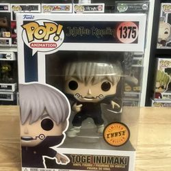 LIMITED EDITION CHASE Toge Inumaki Funko Pop #1375 Jujutsu Kaisen Snakes Fangs