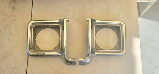 Headlight Bezel Chrome  Original GMC  Chevrolet C10 1(contact info removed)