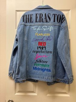 Taylor Swift Eras tour Denim Jacket