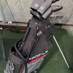 Wilson Profile Platinum Complete Golf Set