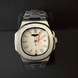 Silver And White Luxury Watch