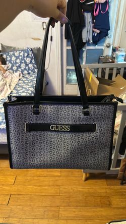Guess Monogram Tote Bag