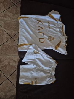 Kids Ronaldo jersey and shorts