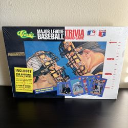 Classic major league baseball trivia board game collectors edition 1991