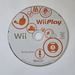 Nintendo Wii Video Game Wii Play Disc Only